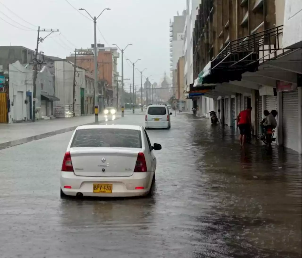 Galería: Domingo de lluvias en Cartagena: así lucen algunos sectores