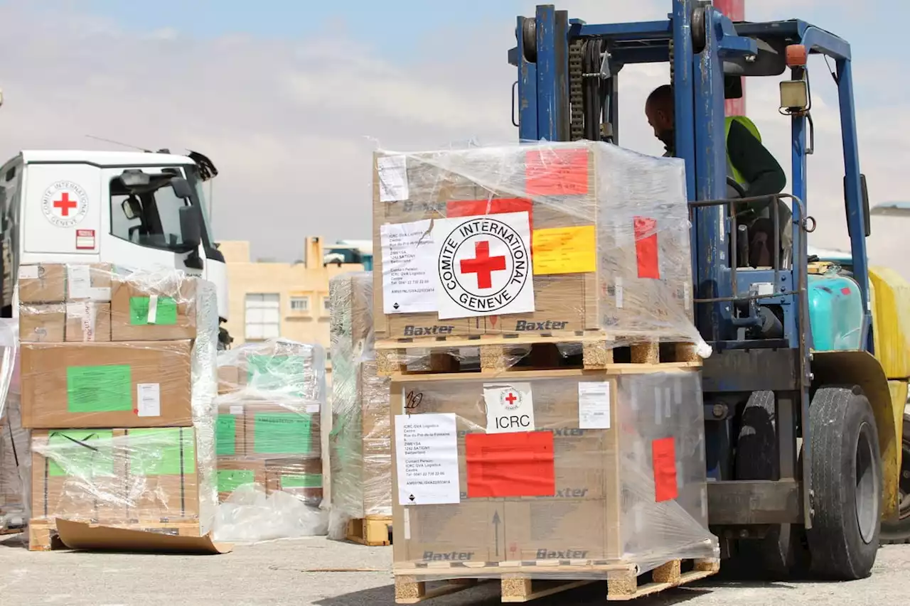 First Red Cross aid arrives in Sudan as fighting rages