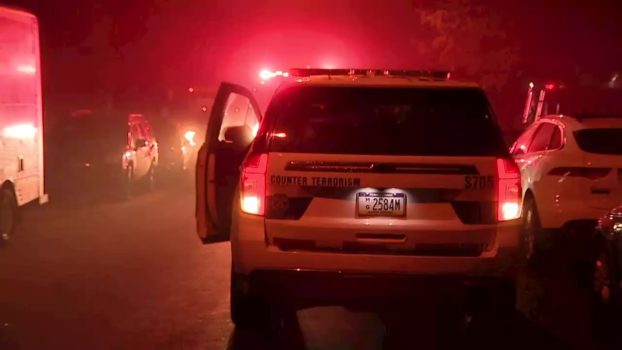 Police: 2 officers shot after man opens fire in hours-long barricade inside Germantown home