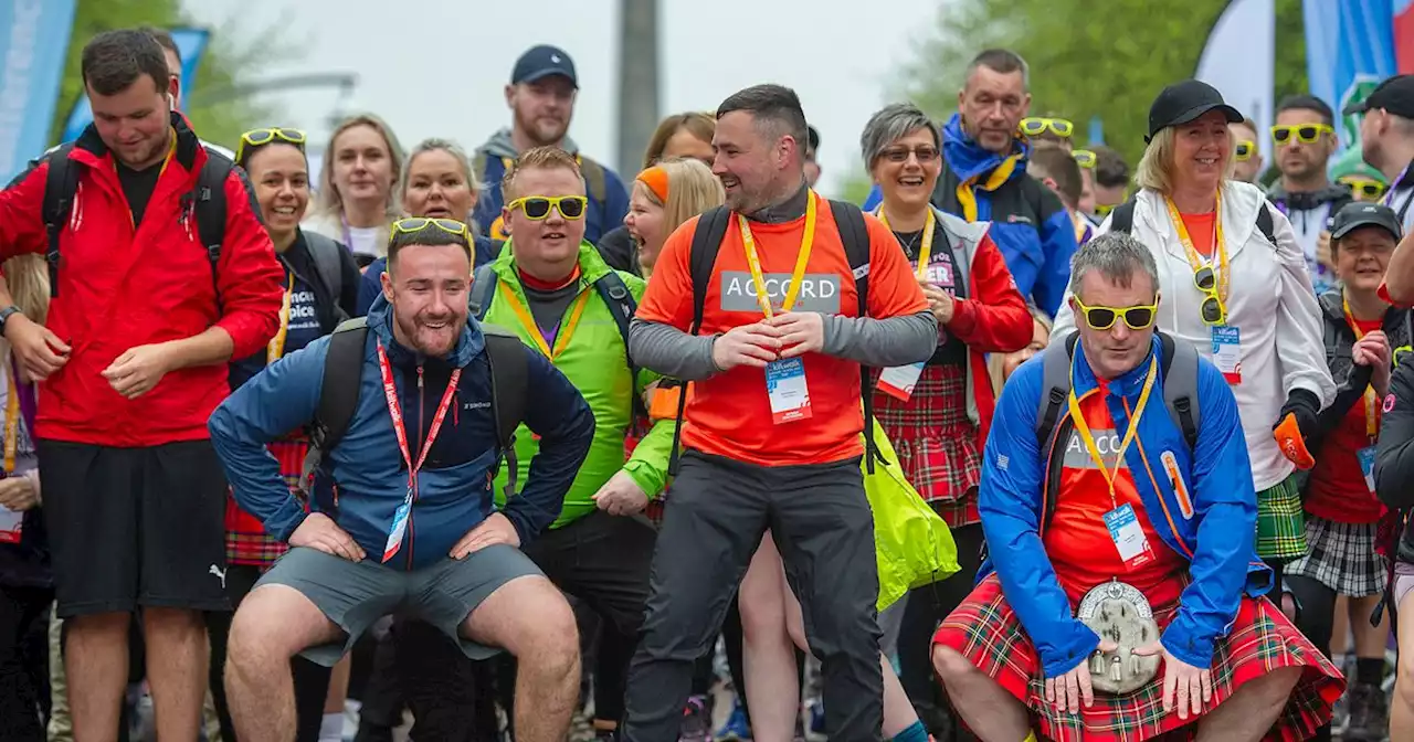 Spot yourself in Glasgow Kiltwalk pictures as record breaking 14,000 take part