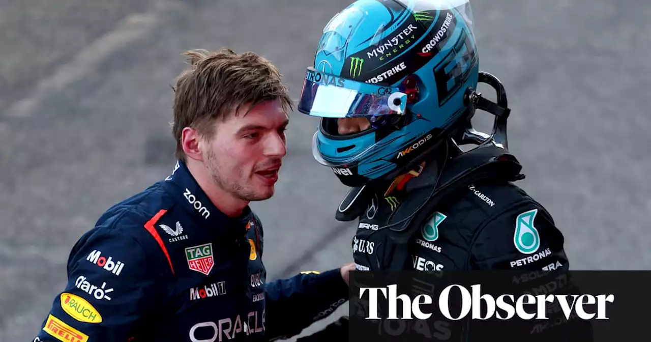 Verstappen and Russell in angry clash after Perez wins F1 Azerbaijan sprint