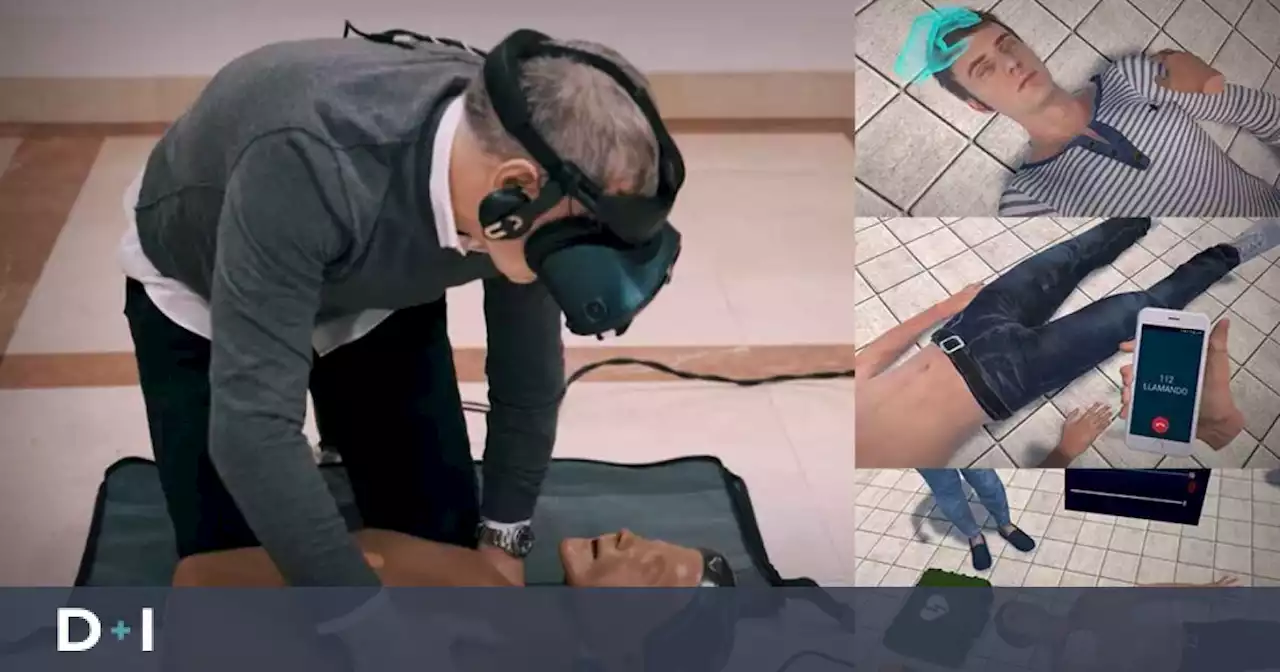 La realidad virtual que simula una emergencia real por atragantamiento y te enseña a salvar una vida en segundos