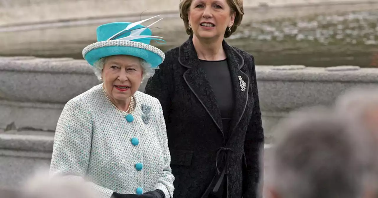 Former president McAleese says inclusion of Irish in coronation ‘welcome sign of respect’