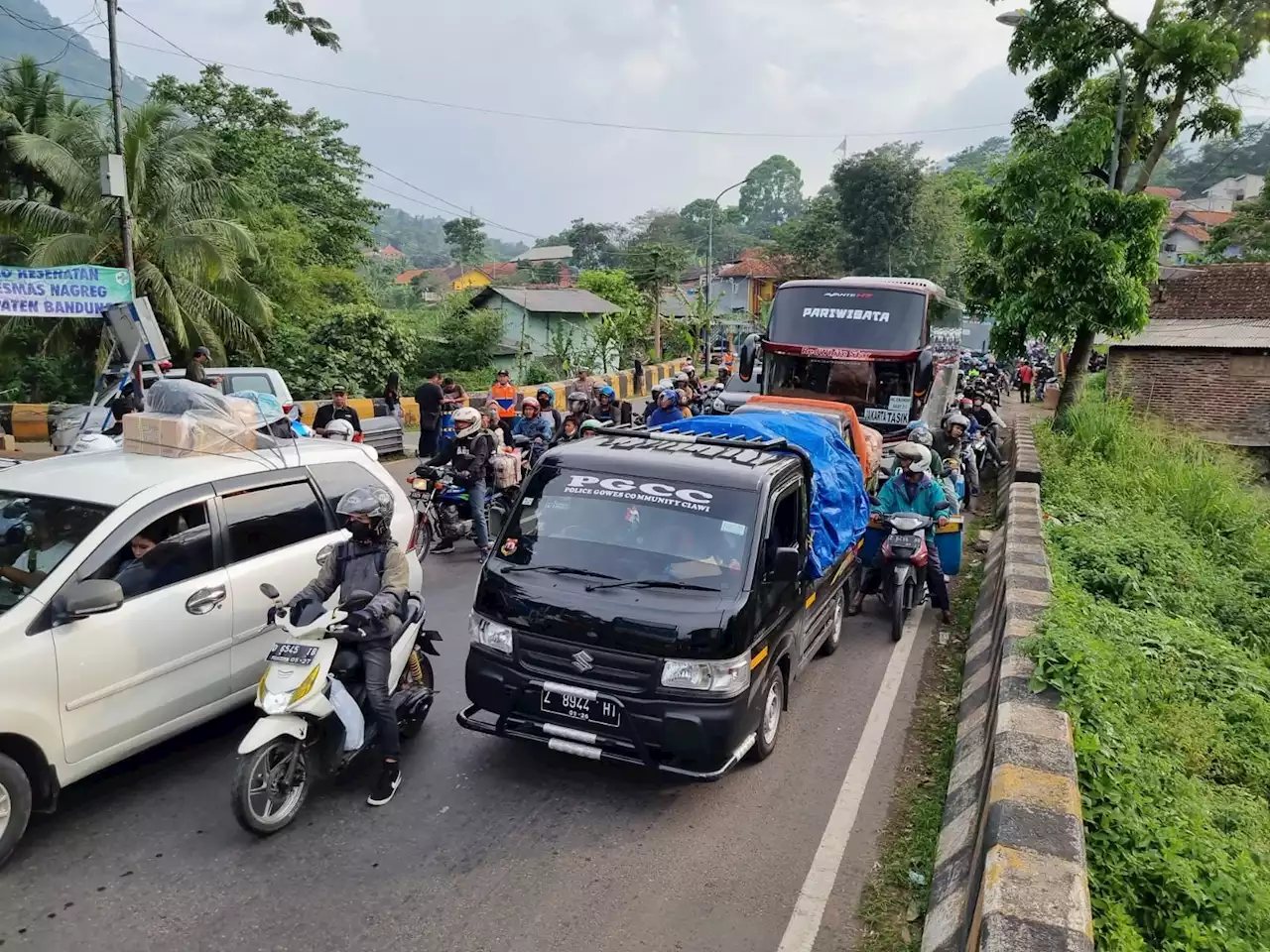 Dishub Kabupaten Bandung: Hari Ini Puncak Arus Balik Lebaran Via Jalur Selatan Nagreg