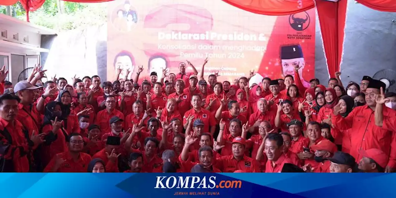 PDI Perjuangan Kota Semarang Gelar Konsolidasi Dukung Ganjar Pranowo di Pilpres 2024