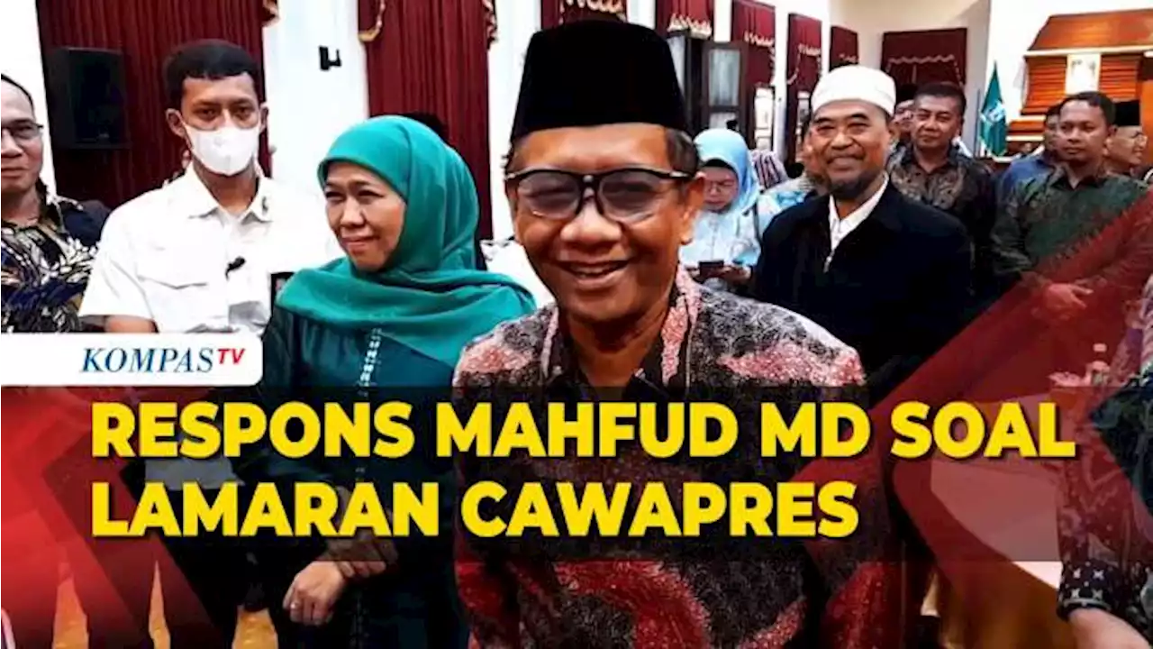 Jawaban Mahfud MD Ditanya soal Lamaran Jadi Cawapres 2024