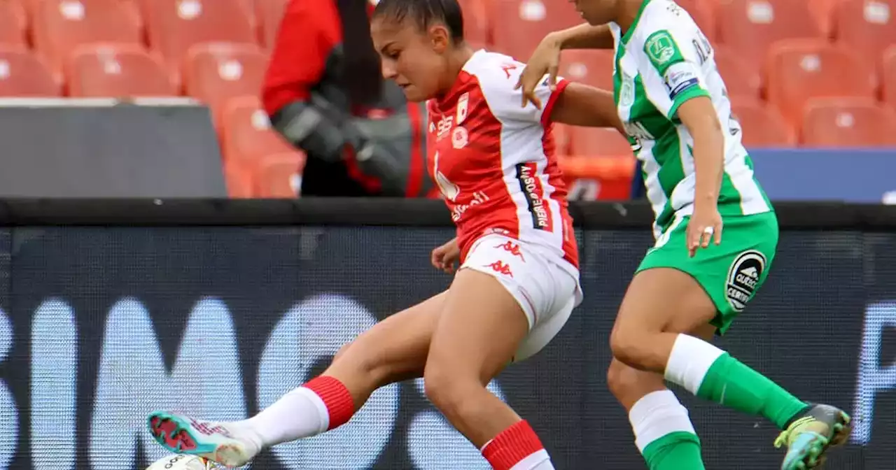 Santa Fe le ganó a Nacional y persigue el liderato de la Liga Femenina