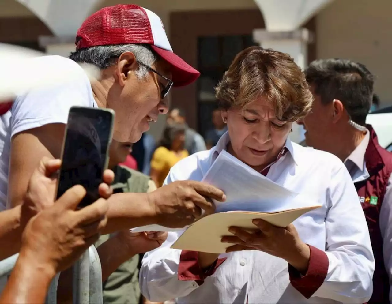 Llama Delfina Gómez a vigilar las urnas contra posibles “trapacerías”