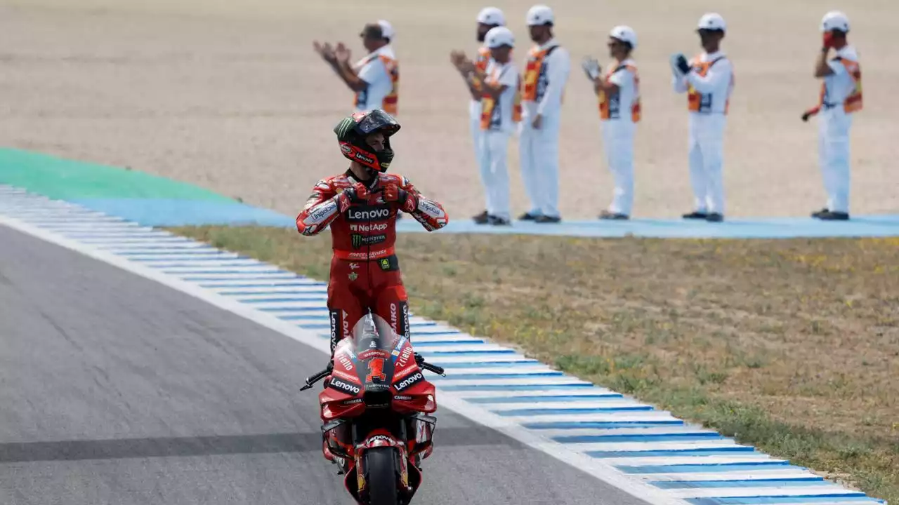 Bagnaia torna grande: trionfo a Jerez davanti alle Ktm