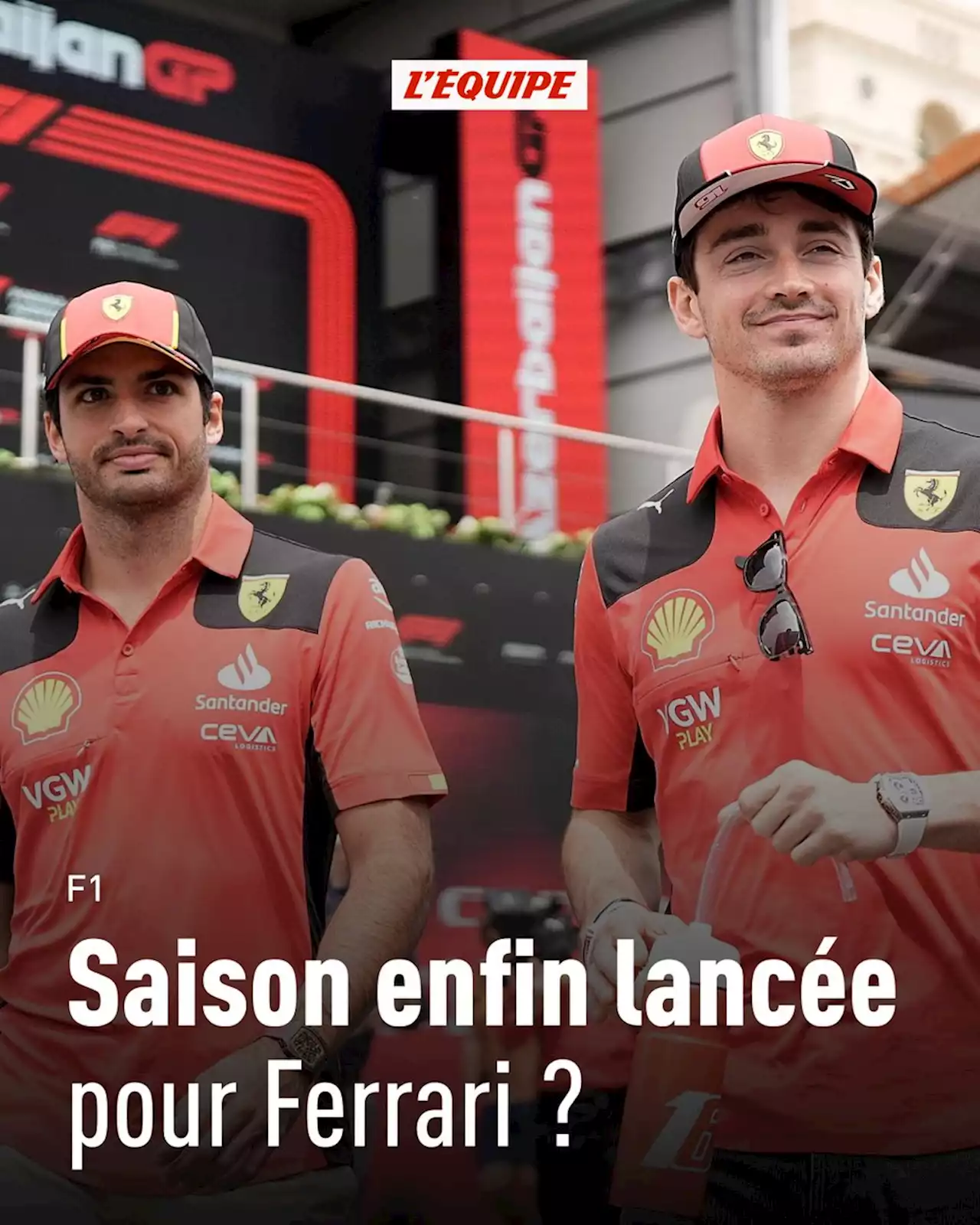 Après un début compliqué, Ferrari semble avoir enfin lancé sa saison à Bakou