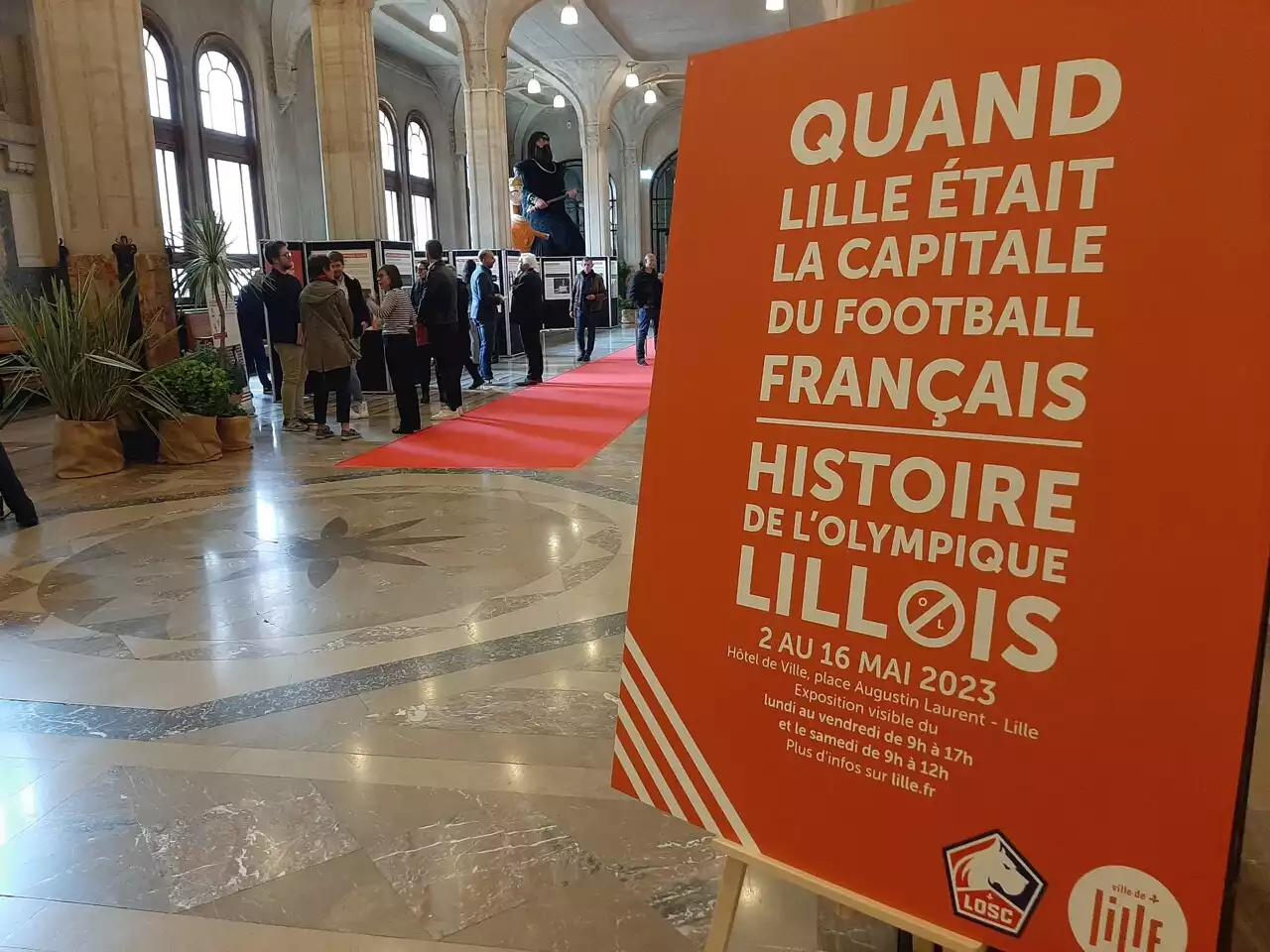 Quand Lille était la capitale du football français : une expo gratuite à découvrir en mairie