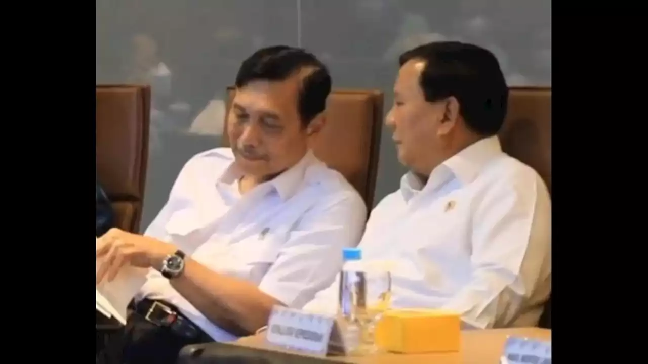 Menko Luhut Ancam Menhan Prabowo: Jangan Macam-Macam Kau Bowo