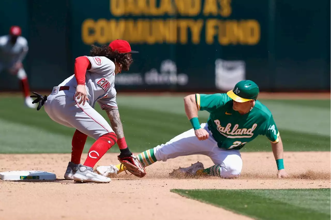 A’s blow save to Cincinnati Reds, allowing starters’ ignominious streak to continue