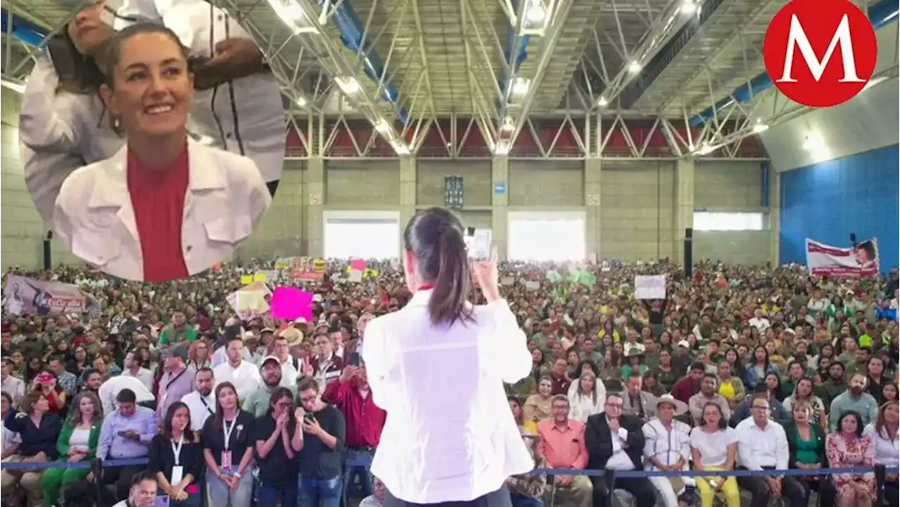 Sheinbaum alienta empoderamiento de la mujer en su visita a Guanajuato