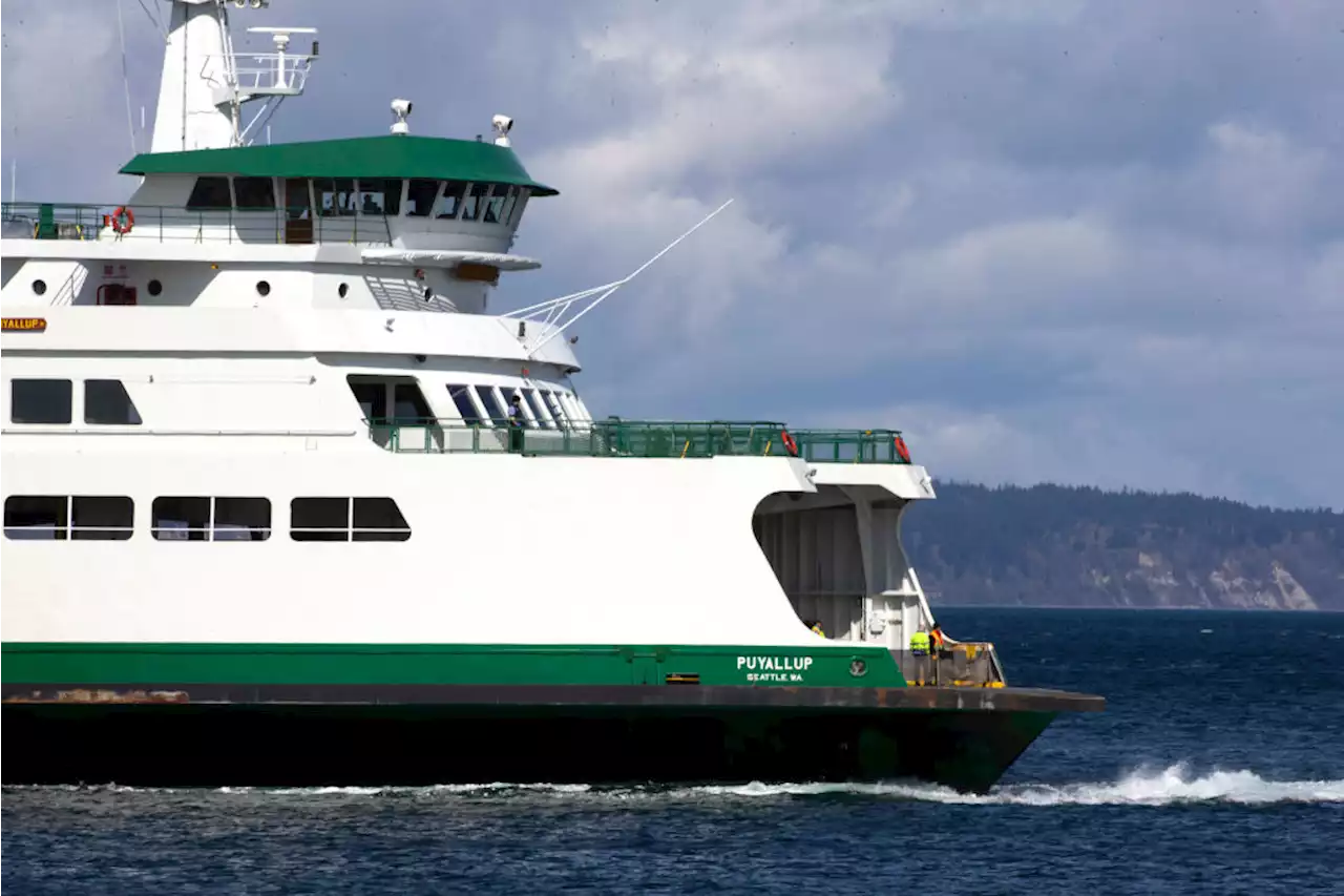 WA ferry system peak season surcharges begin Monday