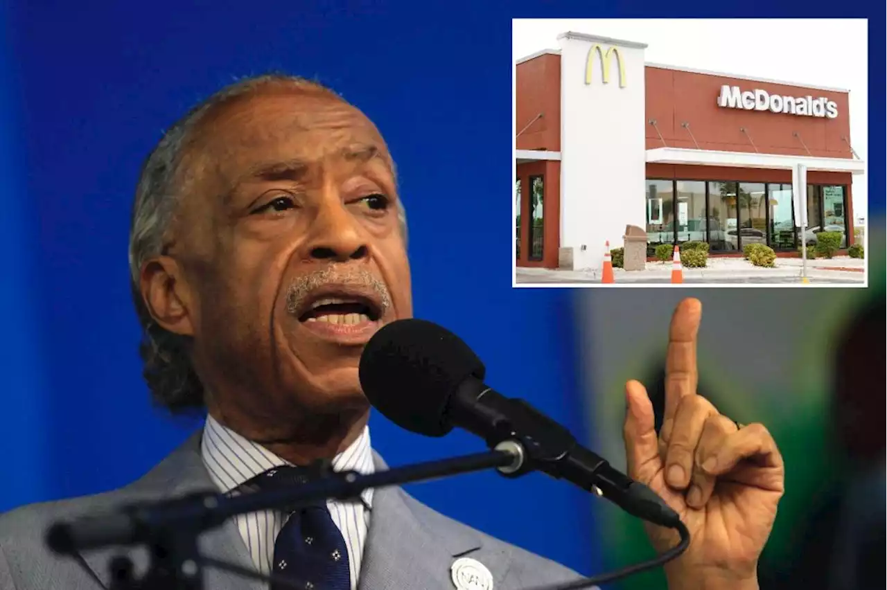 Al Sharpton puts McDonald’s ‘on notice’ over alleged racial discrimination