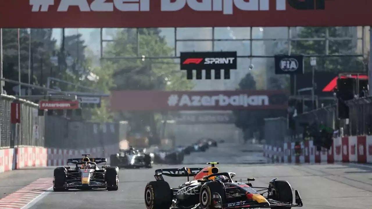 Checo Pérez ganó el Sprint de la Fórmula 1 en Bakú | El mexicano terminó por delante de Leclerc y Verstappen