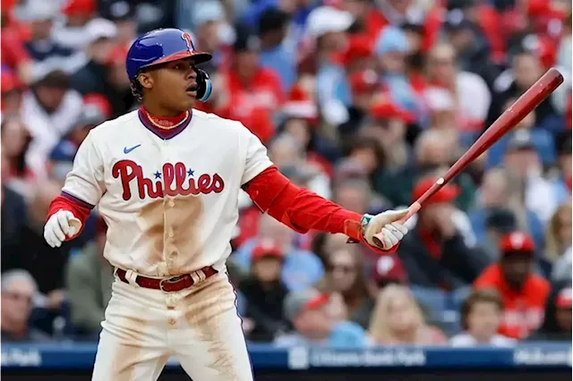 Phillies' Cristian Pache: “Baseball is fun” stitched into glove