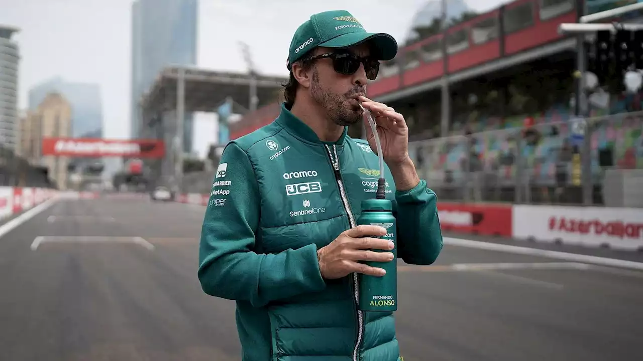 Fernando Alonso thinks Ferrari 'got lucky' at Azerbaijan Grand Prix