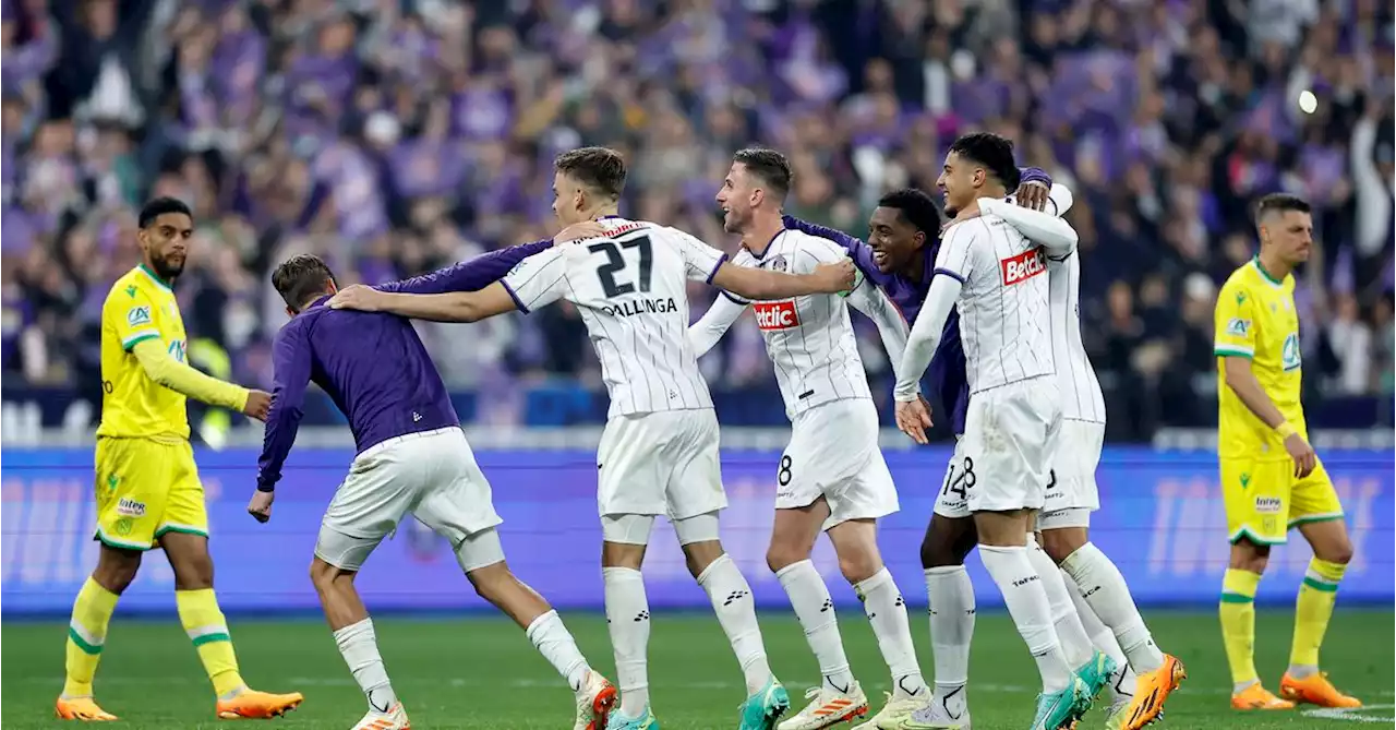 Toulouse thrash Nantes 5-1 in French Cup final