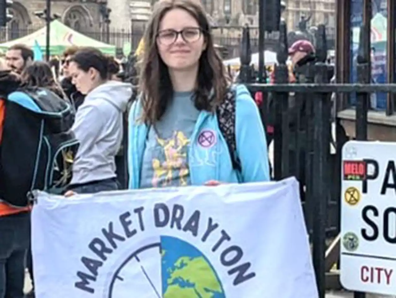 'The Big One': Market Drayton climate activists join major demonstration in London