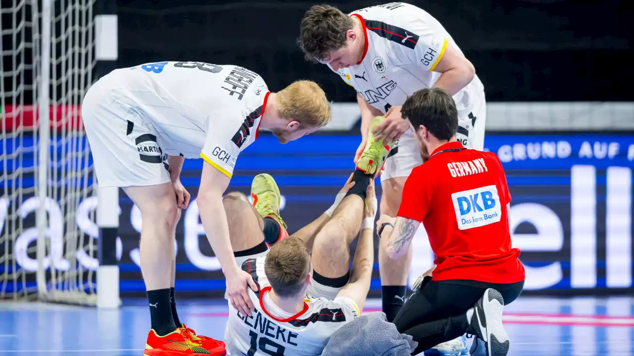 Handball U21: Verletzungs-Schock für Deutschlands Top-Talent Max Beneke