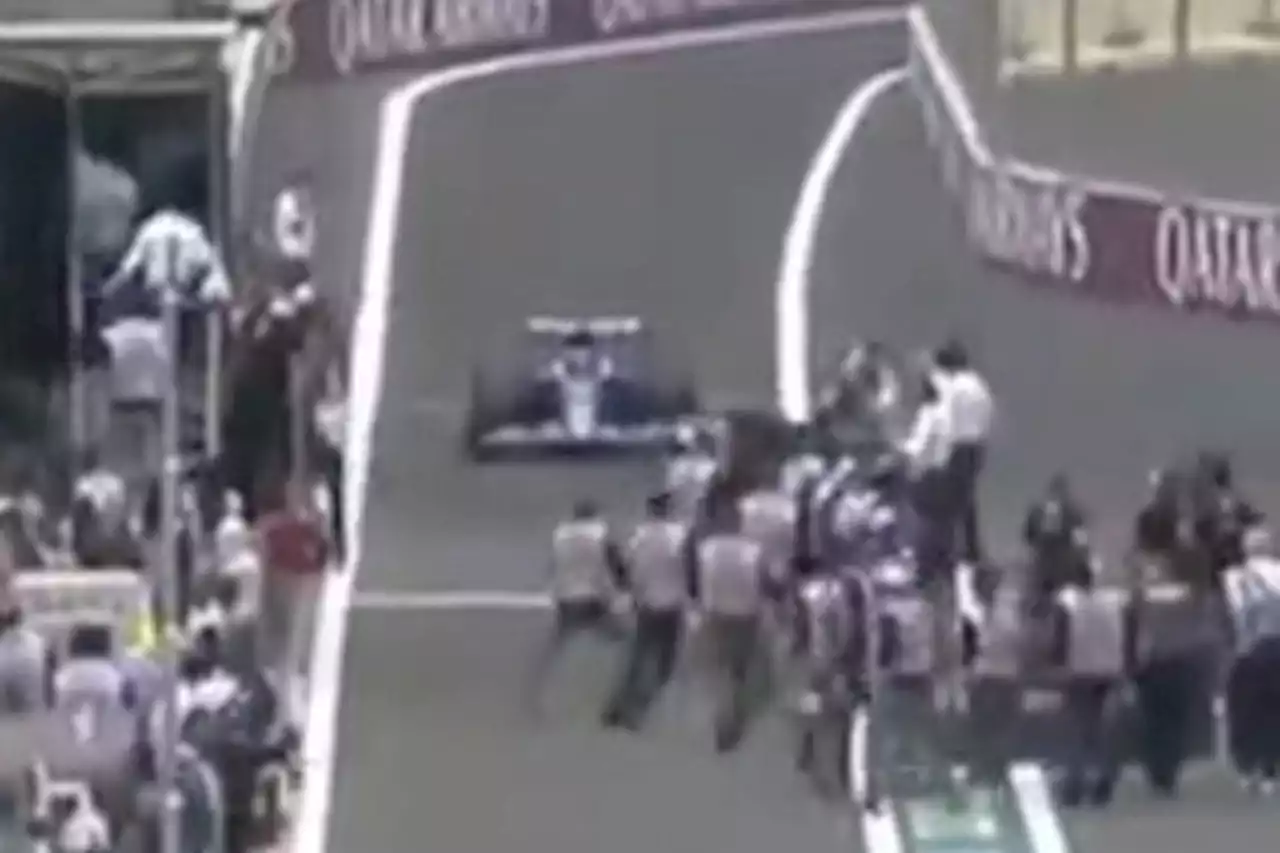 'Lucky escape' - Formula 1 drama as Esteban Ocon almost hits people in the pitlane