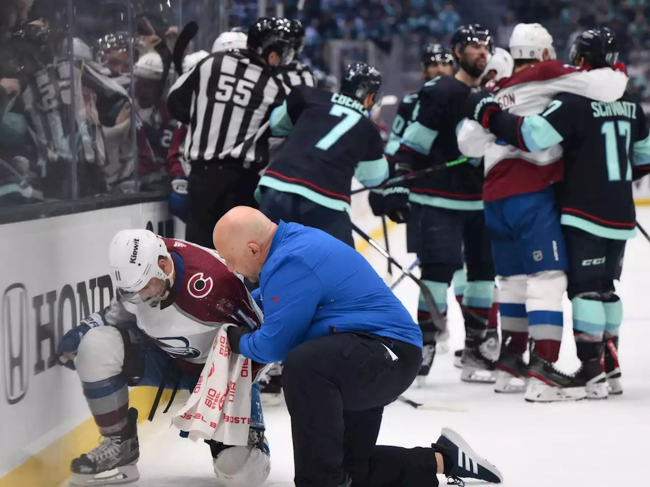 AP source: Cogliano out indefinitely with fracture in neck