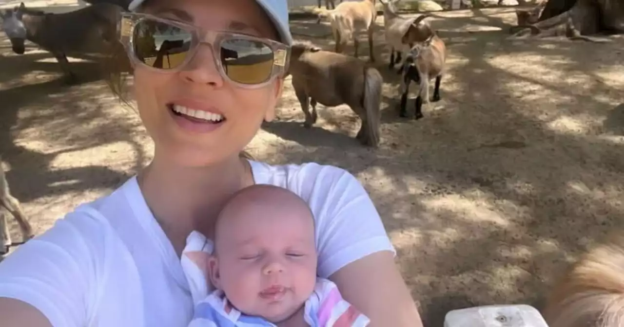 Kaley Cuoco's daughter Matilda meets the family's goats in adorable new pics