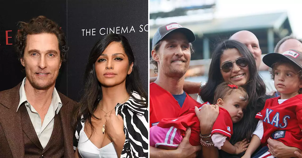 Matthew McConaughey and Camila Alves’ Family Album