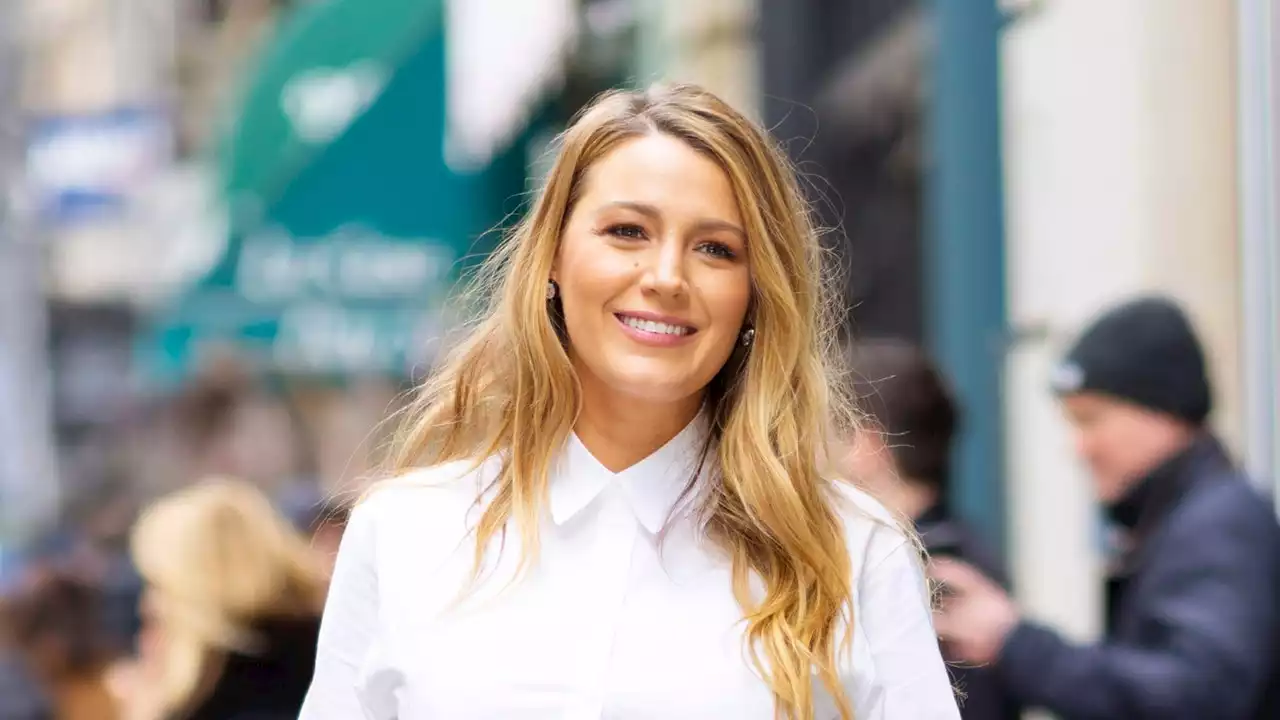 Blake Lively porte le jean que l'on va toutes s'offrir chez Zara