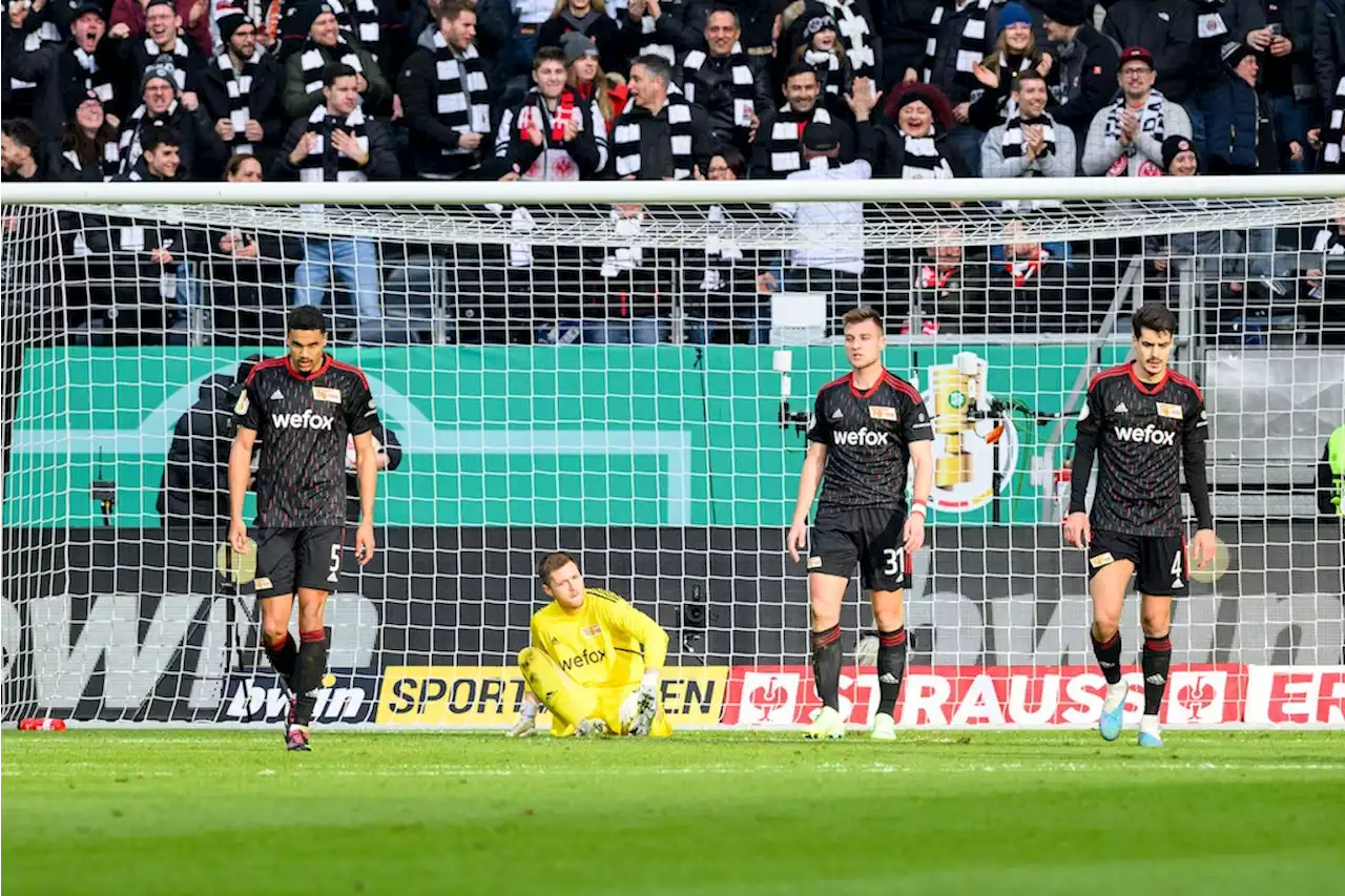 Eintracht Frankfurt ist im Pokal eine Nummer zu groß für den 1. FC Union