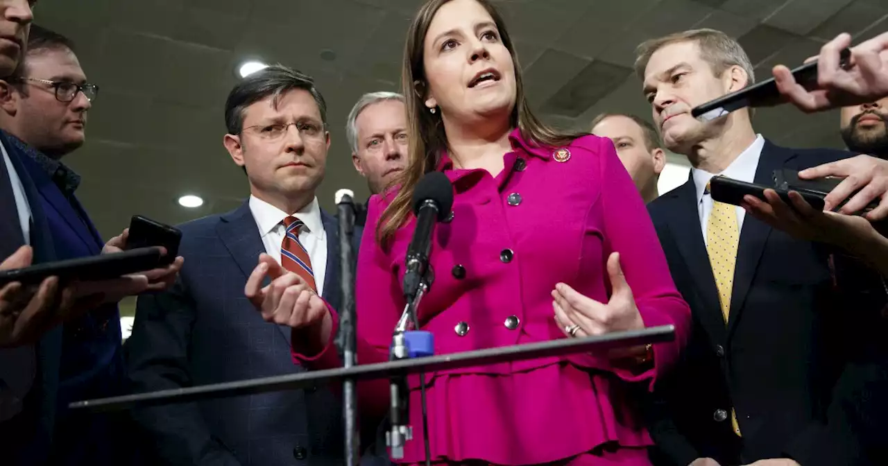 Donald Trump arrest Stefanik predicts he will be 'sworn in as