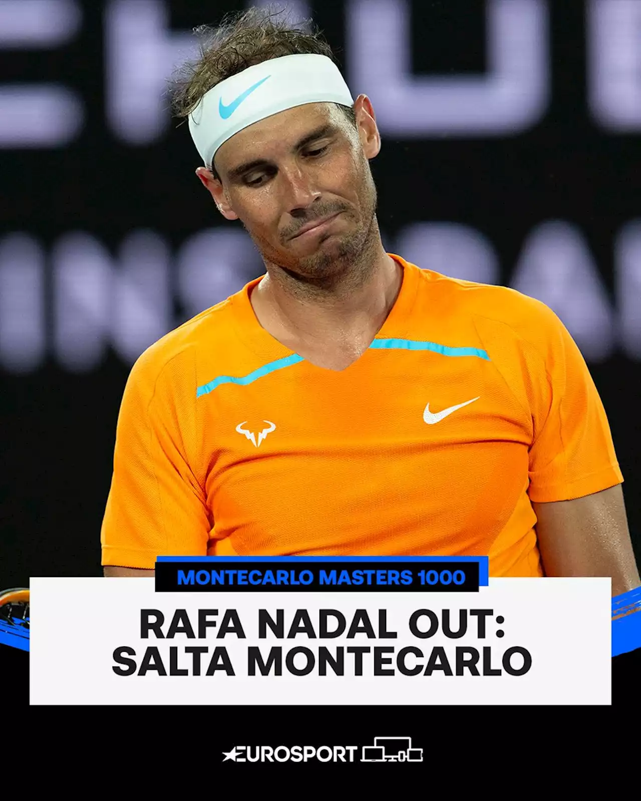 Rafael Nadal salta il Masters 1000 di Monte Carlo: 'Non ho ancora recuperato dall'infortunio'