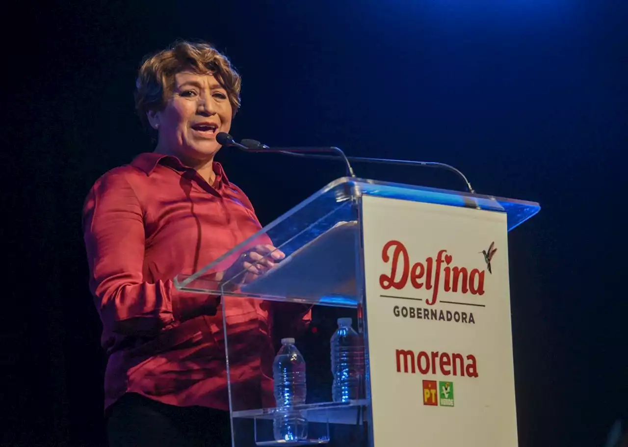 Delfina Gómez presenta su programa de gobierno en Toluca