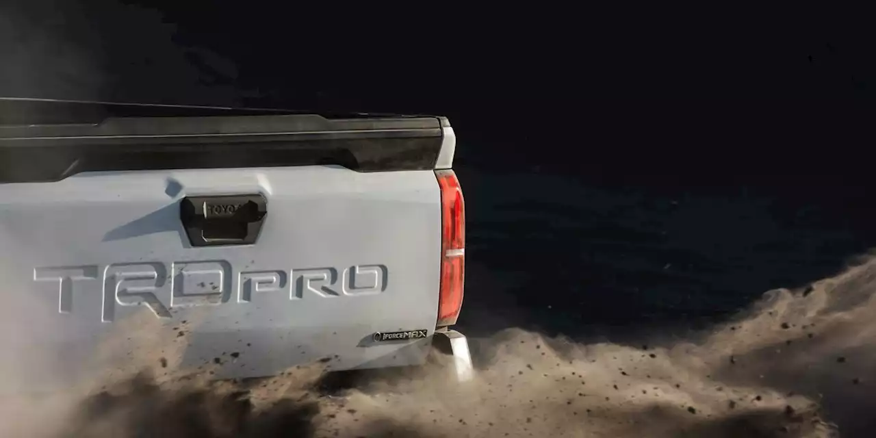 This Is Our First Peek at the 2024 Toyota Tacoma Hybrid