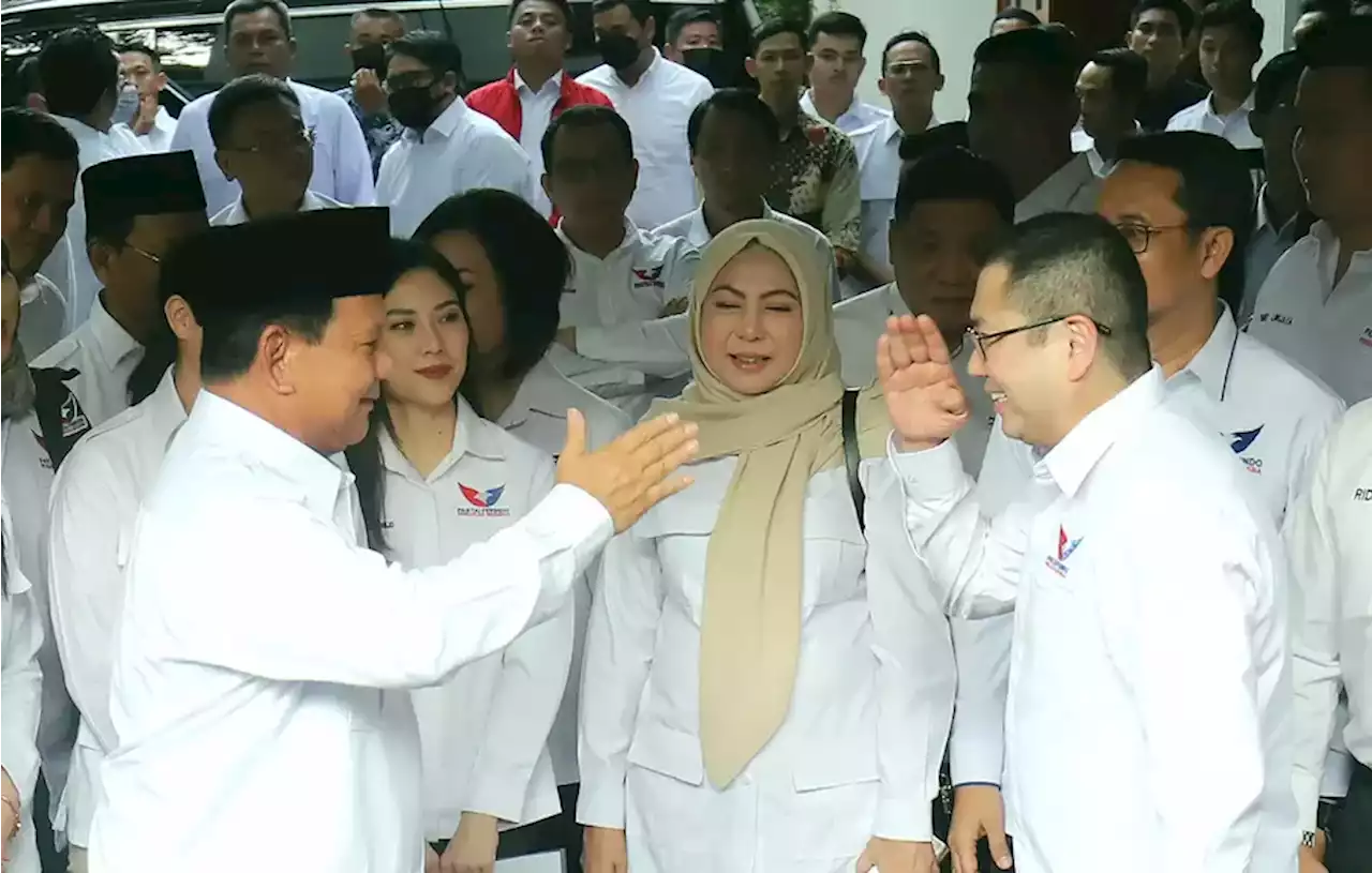 Prabowo Ajak Hary Tanoe Gabung Koalisi Besar Hadapi Pilpres 2024