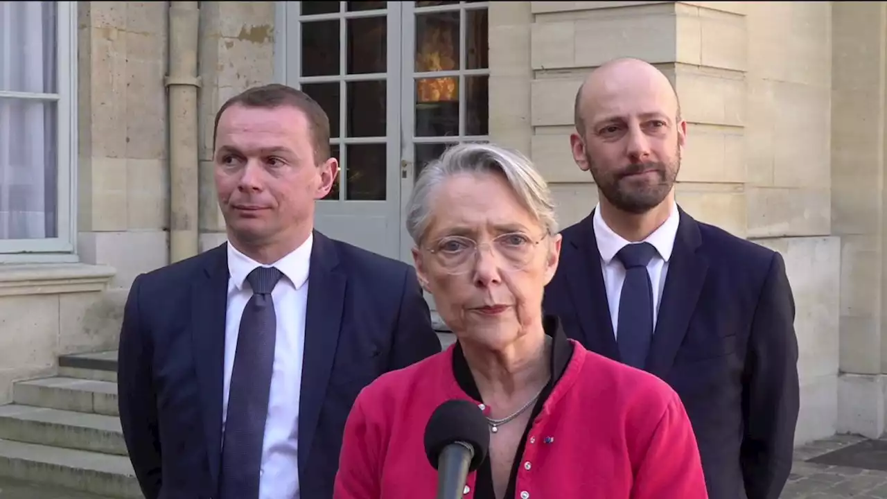 EN DIRECT - Réunion avec l'intersyndicale: Élisabeth Borne salue 'un échange respectueux'