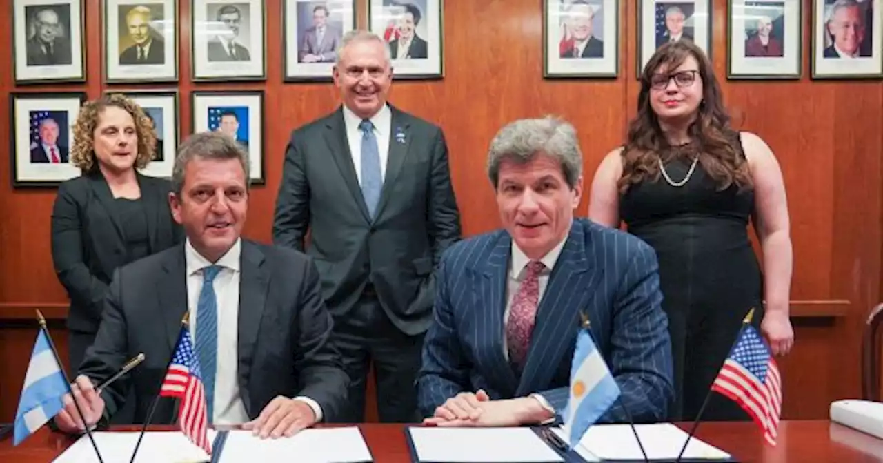 Argentina firm� un convenio con los Estados Unidos en el marco del acuerdo con el Club de Par�s