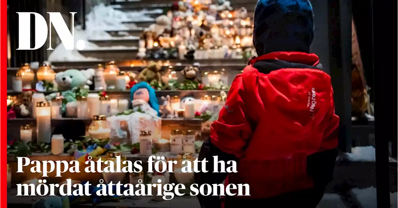 Pappa åtalas för att ha mördat åttaårige sonen