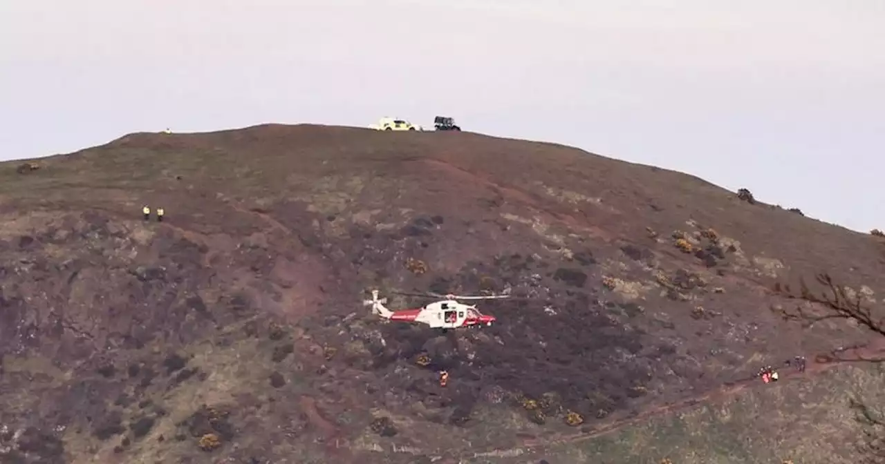 Walker airlifted to safety after incident at Arthur's Seat in Edinburgh