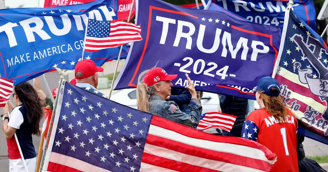 D-FW Trump supporters rally, say they’re energized following former president’s indictment