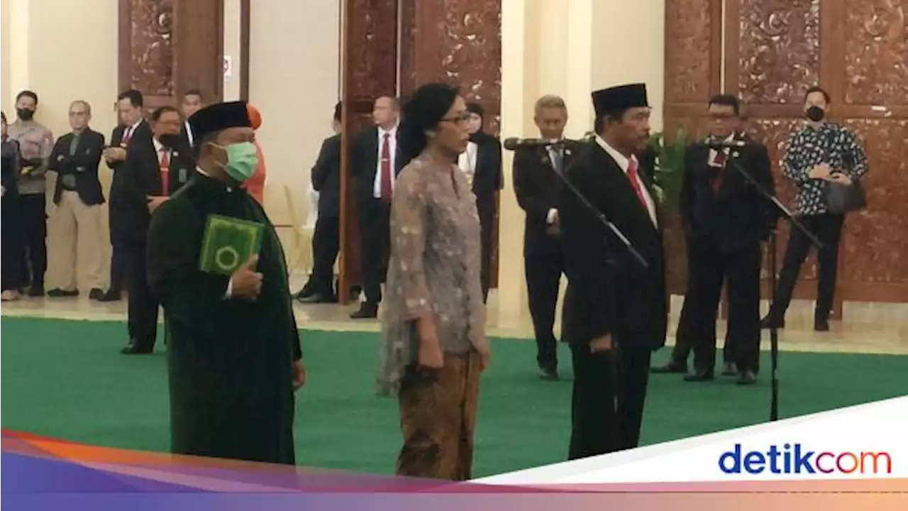 Komjen Nana Sudjana Resmi Dilantik sebagai Inspektur Utama DPR