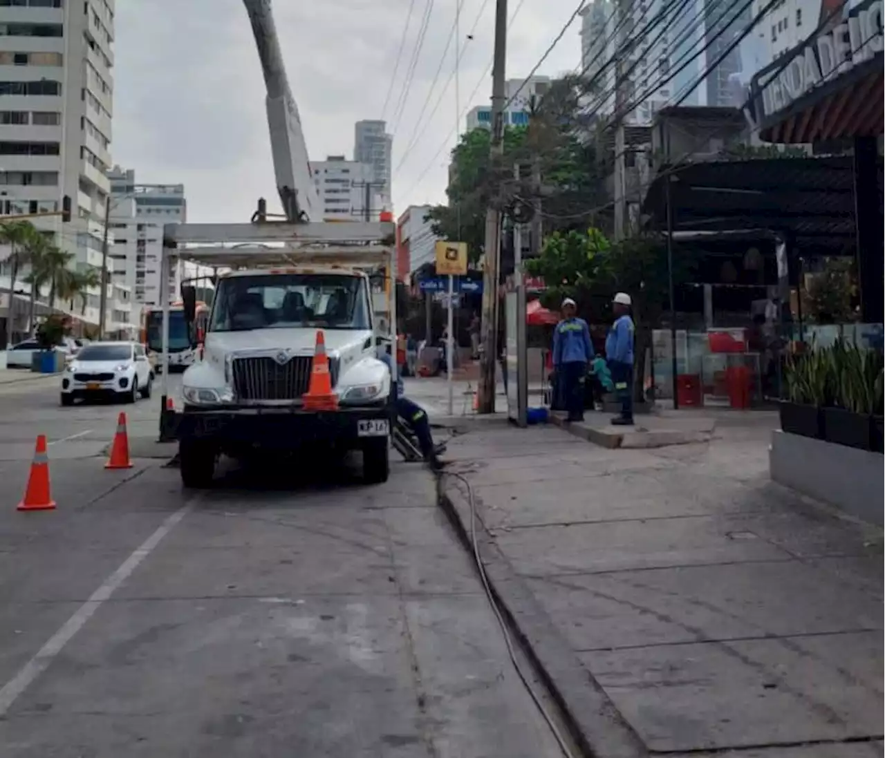 Una nueva avería afecta el servicio de energía en una parte de Cartagena