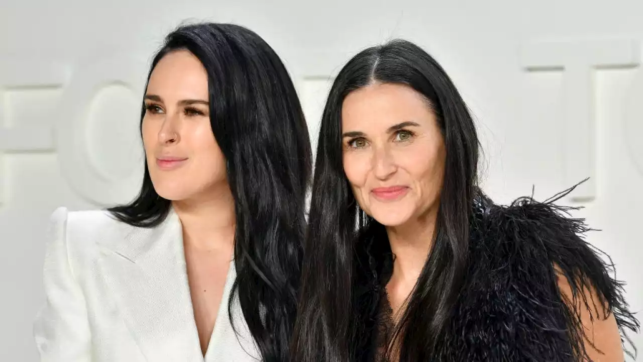 Demi Moore, Daughters Celebrate Rumer Willis' Pregnancy at Baby Shower