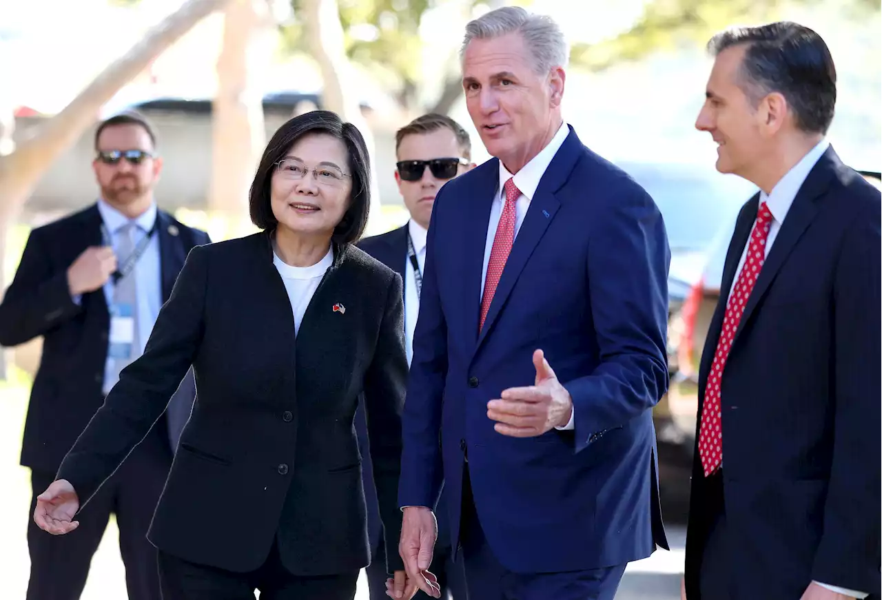 House Speaker McCarthy Meets With Taiwanese President As China Threatens To ‘Fight Back’