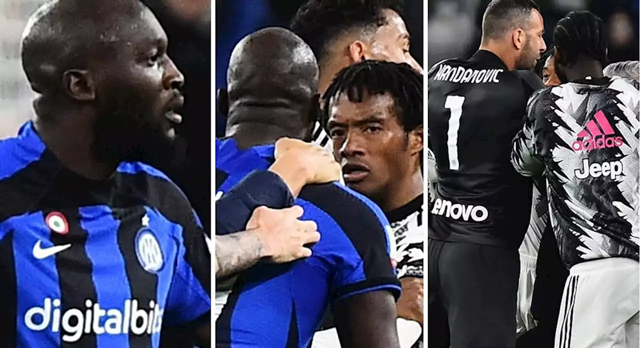 Lukaku kvitterade sent mot Juventus - kaos bröt ut efter slutsignal