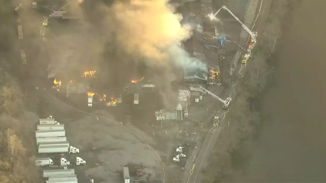 Over 20 departments needed to extinguish devastating Pennsylvania warehouse fire