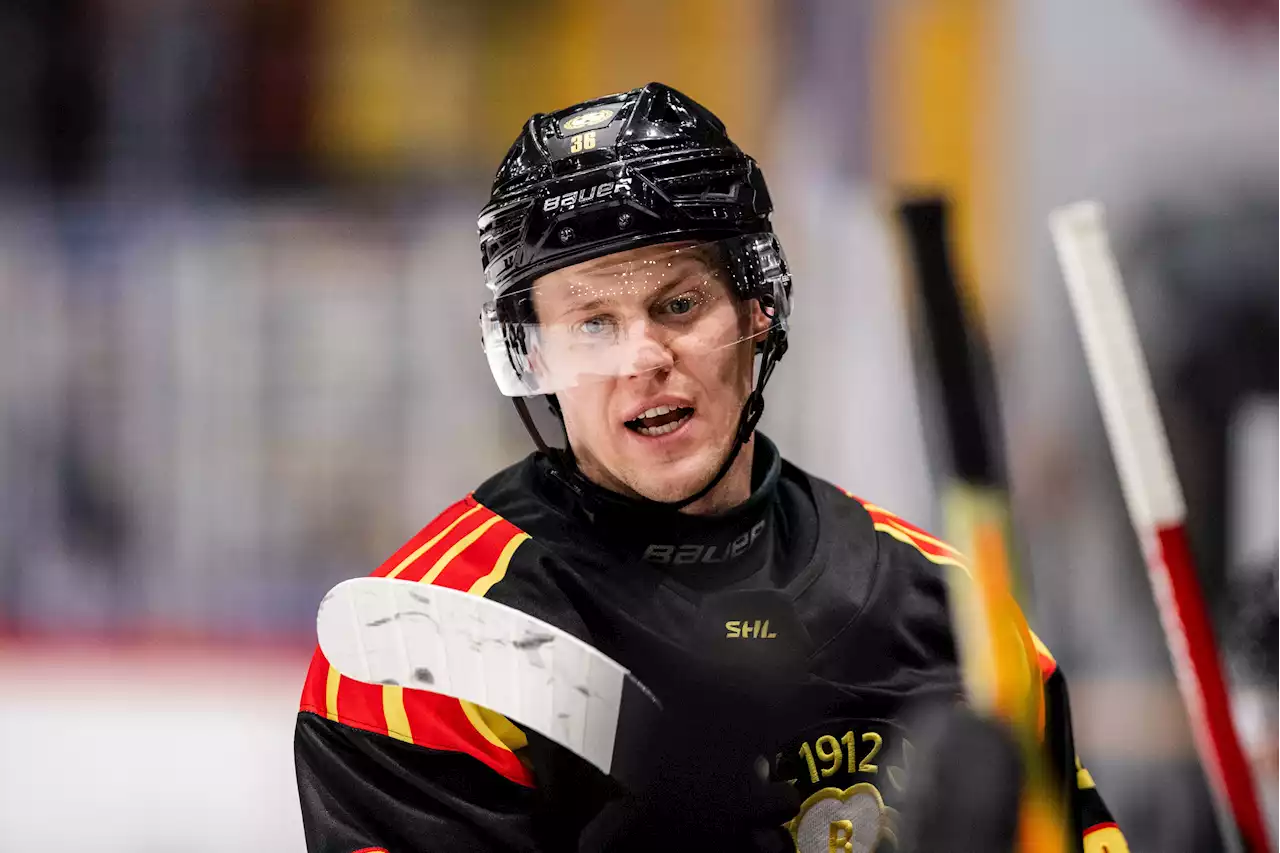 Nästa glädjebesked: stjärncentern stannar i Brynäs