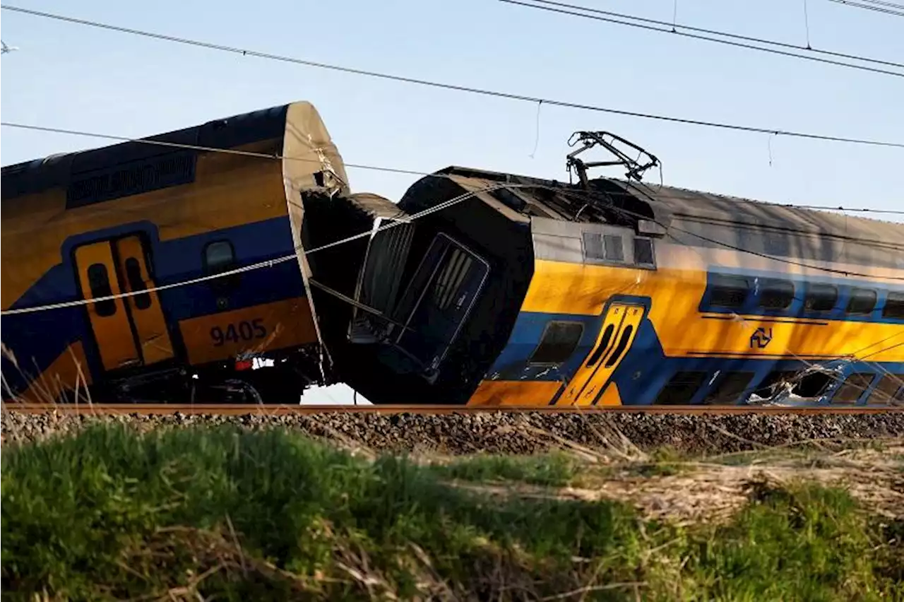 Netherlands train crashes into maintenance crane, killing one; dozens hurt